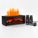 WarmAura™ Aromatherapy Flame Diffuser + 2 Free Oils