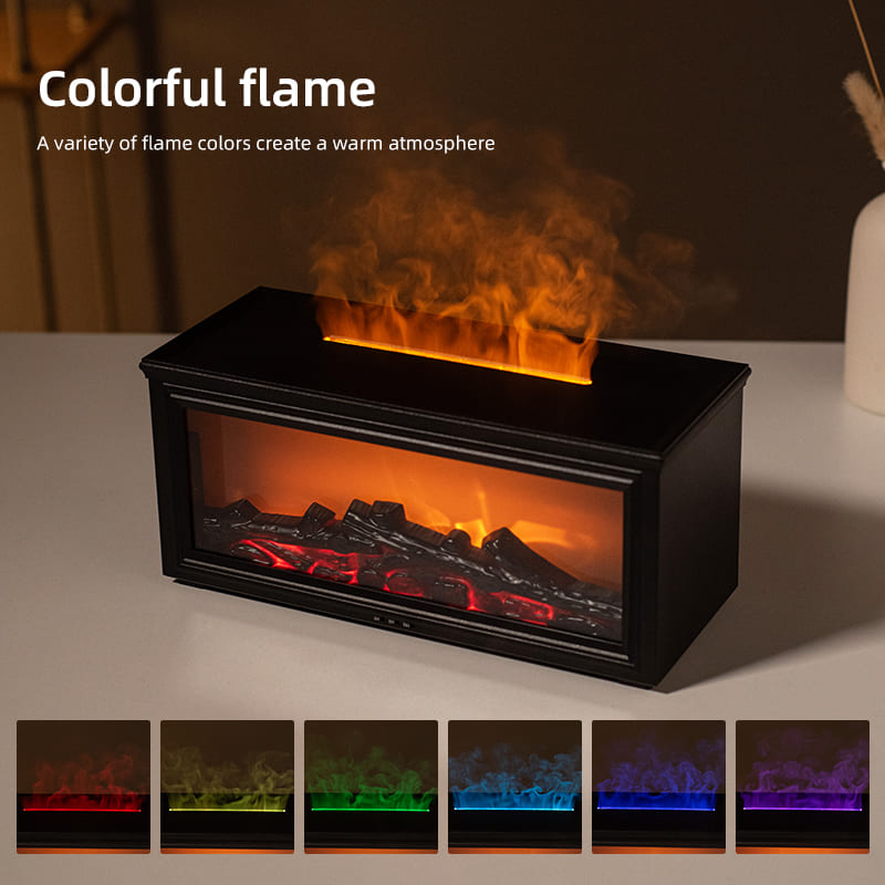 WarmAura™ Aromatherapy Flame Diffuser + 2 Free Oils
