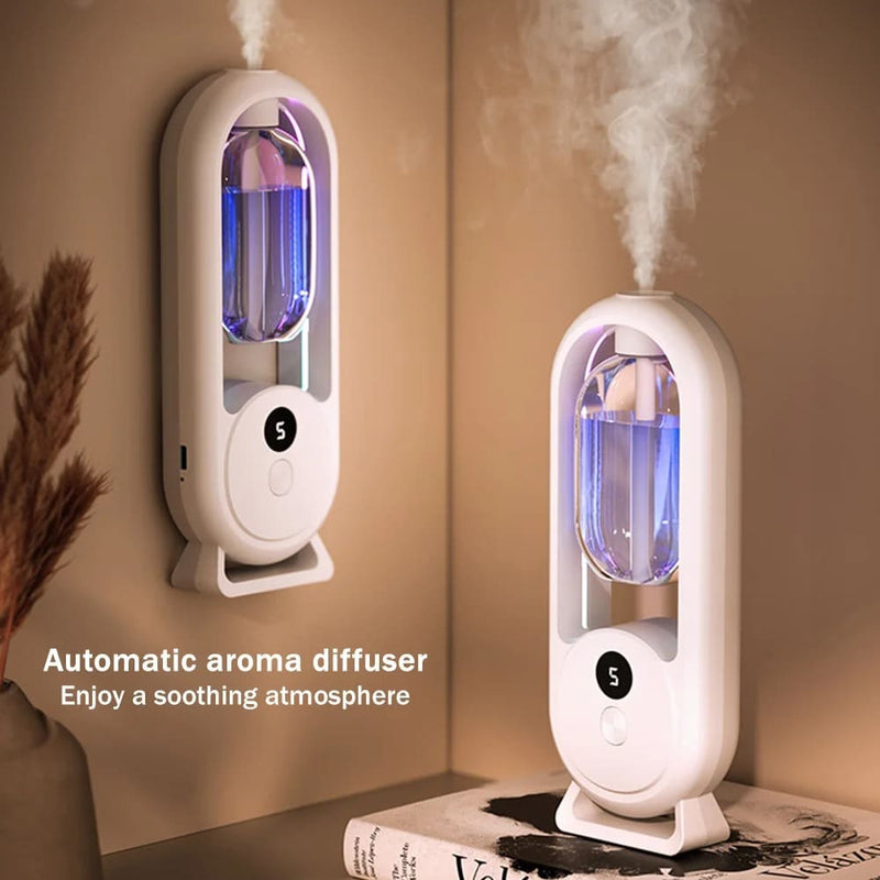 FreshFlow™ Automatic Aromatherapy Diffuser — Free Oils Included